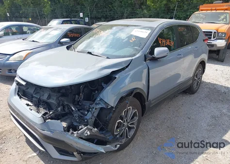 2022 Honda Cr-V Awd Ex from USA, damaged, VIN 7FARW2H55NE018069